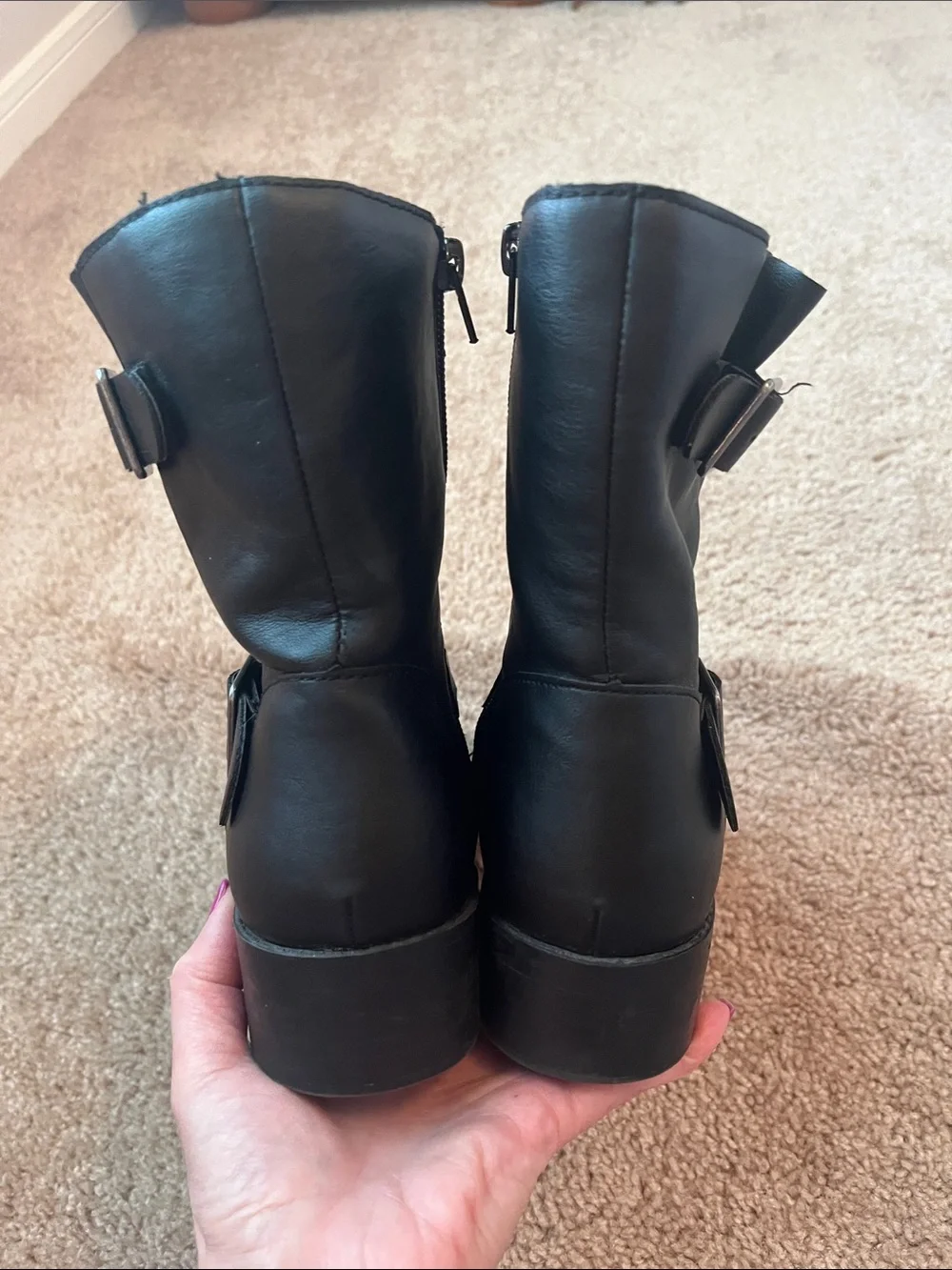 Style & Co Biker Moto Ankle Boots